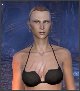Imperial Female - Body Marking - Scratches